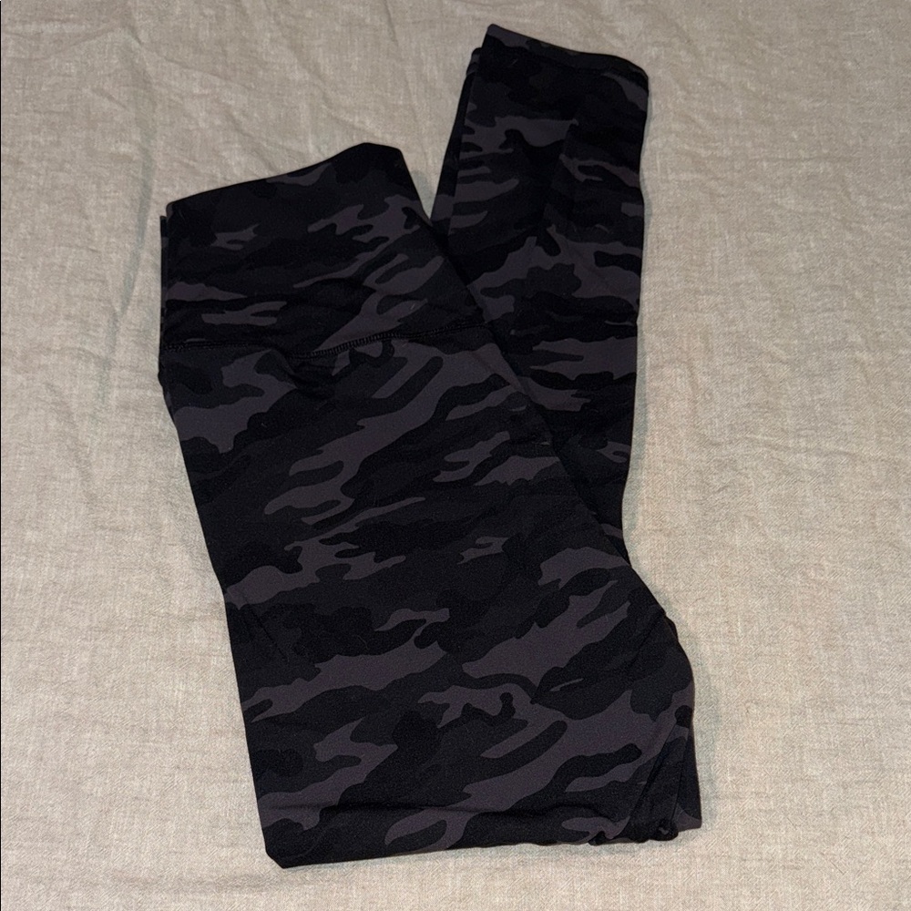 Black Camouflage Leggings